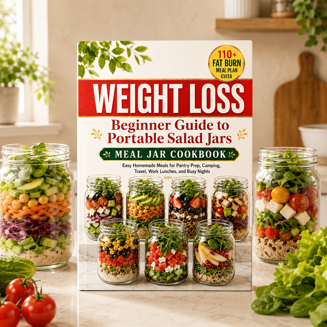 WEIGHT LOSS BeginnerGuide ToPortable Salad Jars