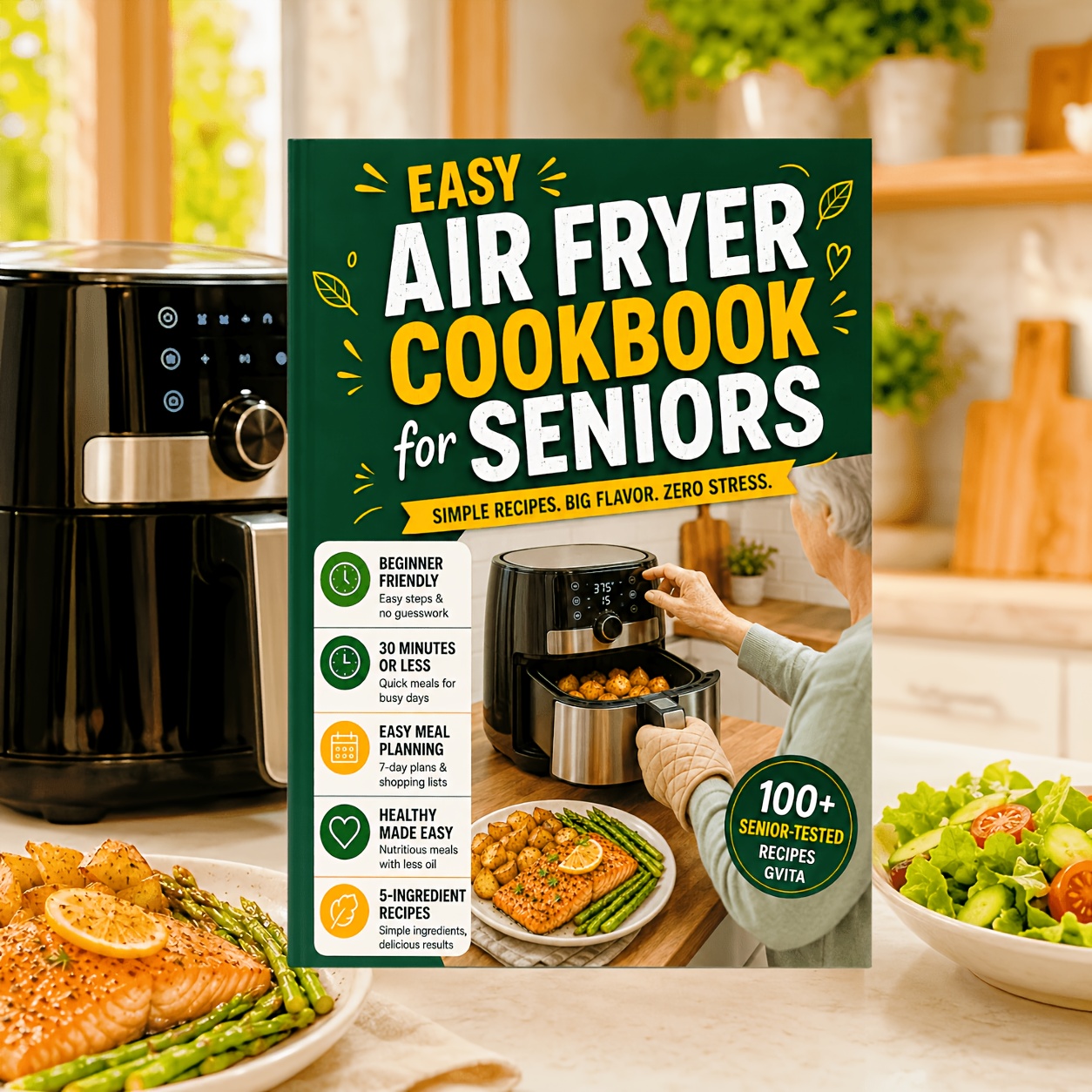AIR FRYER COOKBOOK for SENIORS