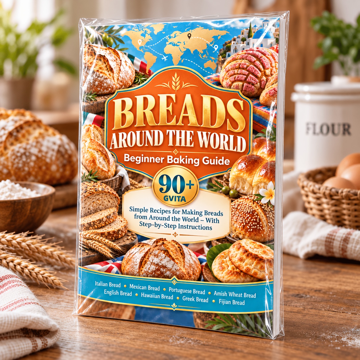 BREADS AROUND the WORLD BeginnerBakingGuide